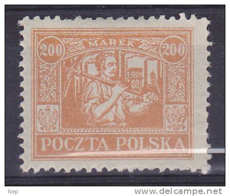 Polen - Michel - 1923 - Ausgabe Für Ostoberschlesien - Nr 19 - MH* - Ongebruikt