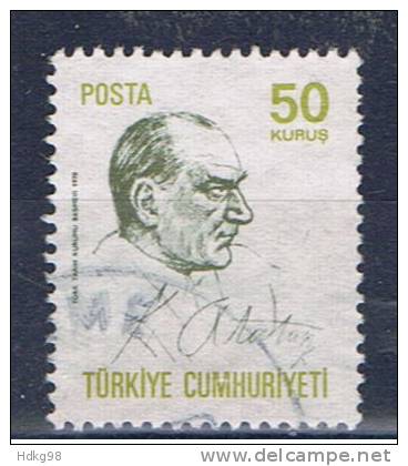 TR+ Türkei 1970 Mi 2164 Atatürk - Used Stamps