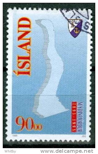 Iceland 1995 90k Seydisfjordur #794 - Used Stamps