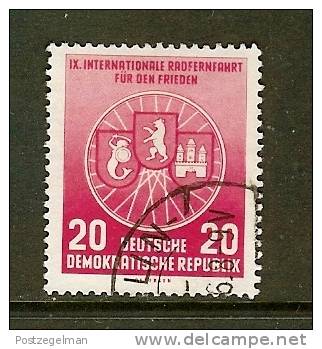 D.D.R. 1956 Used Stamp(s) Peace Cycling 522 (1 Value Only) - Used Stamps