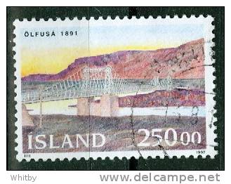 Iceland 1992 250k Bridges, Oifusa #755 - Gebraucht