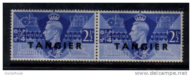 GREAT BRITAIN---Offices In Tangier   Scott #  523-4**  VF MINT NH Pairs - Neufs