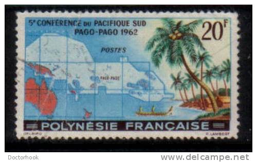 FRENCH POLYNESIA   Scott #  198  F-VF USED - Usados