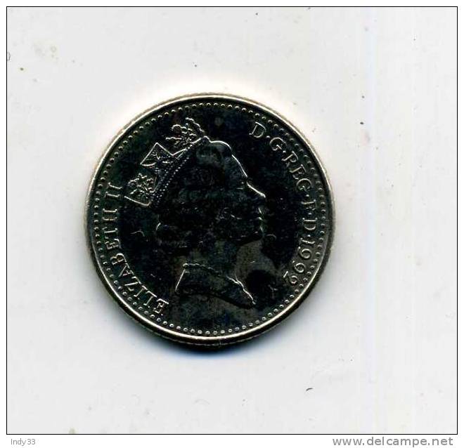 - MONNAIE GRANDE-BRETAGNE 1971... . 10 P. 1992 - 10 Pence & 10 New Pence