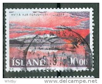 Iceland 1993 90k Bridge, Hvita #766 - Usados