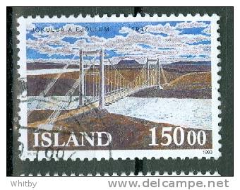 Iceland 1993 150k Bridge, Jokulsa A Fjollum #767 - Gebraucht