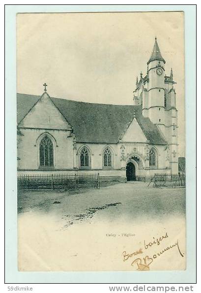 CP Crécy En Ponthieu - L´église - Crecy En Ponthieu