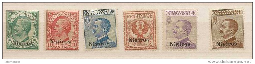 Isole Italiane Dell´Egeo Mh * Nisiros 16,5 Euros - Ägäis (Nisiro)
