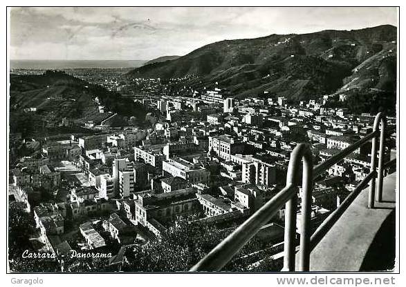 Carrara, Panorama, Lucida, Viaggiata 1960 - Carrara