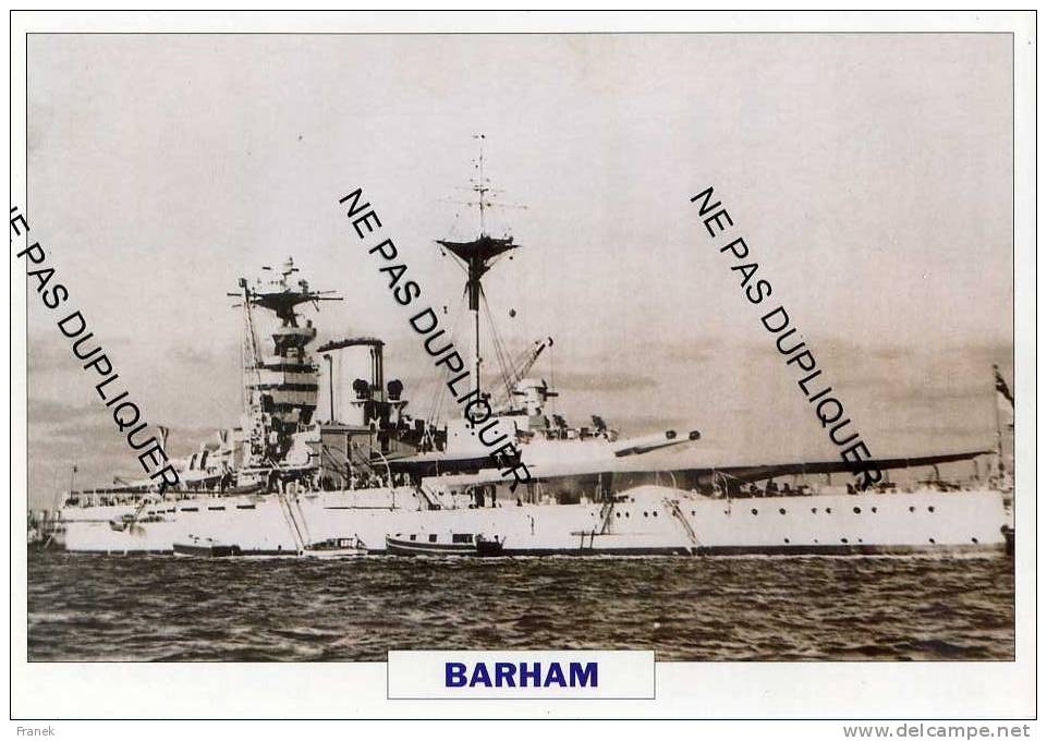 BAT106GF - Navire De Ligne " BARHAM " (Cuirassé) - Grande-Bretagne (1912) - Krieg