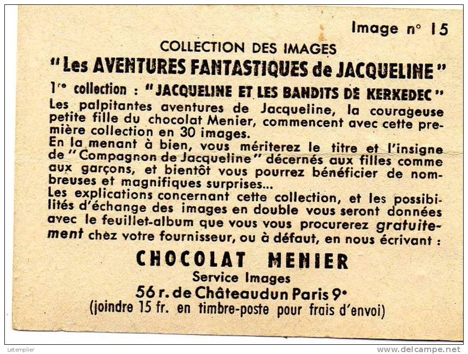 Chocolat MENIER  IMAGE  15 - Menier