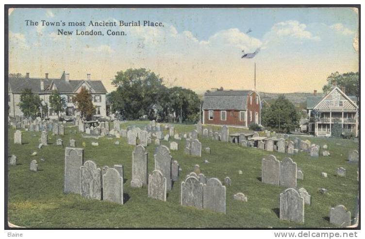 New London, Conn. The Town's Most Ancient Burial Place - Altri & Non Classificati