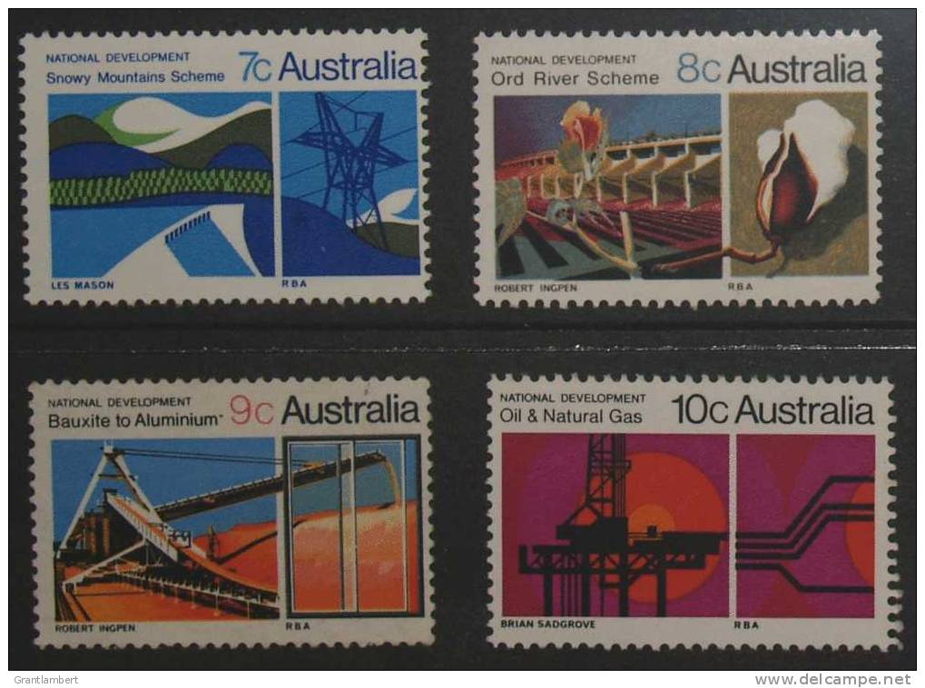 Australia 1970 National Development MNH - Mint Stamps