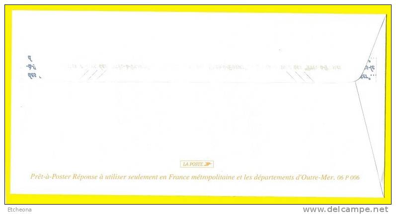 = Enveloppe Marianne De Lamouche TVP Rouge Fondation Recherche Médicale Prêt à Poster Réponse - PAP: Antwort/Lamouche