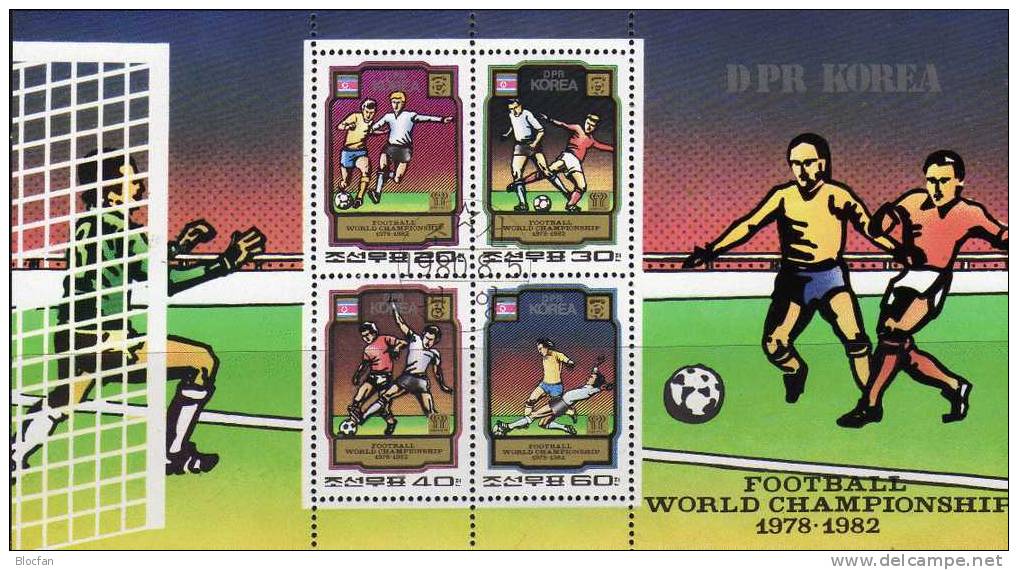 Fussball WM Argentinien Und Spanien Korea 2033/6+ZD+4-Bl.+ Block 78 O 46€ - Vrac (max 999 Timbres)