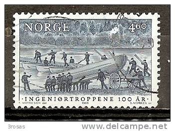 Norvege Norway 1988 Militaire Obl - Usati