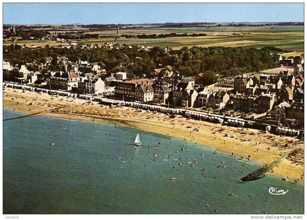 ST AUBIN SUR MER VUE GENERALE AERIENNE - Saint Aubin