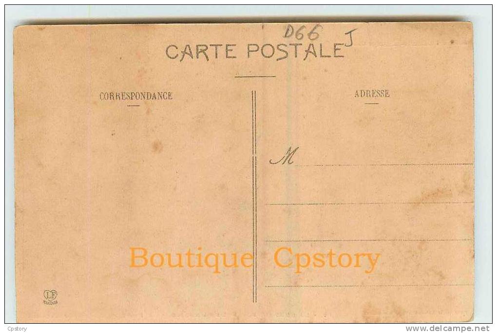 DOUANES - Poste De Douane & Douanier à Bourg  Madame - Dos Scané - Zoll