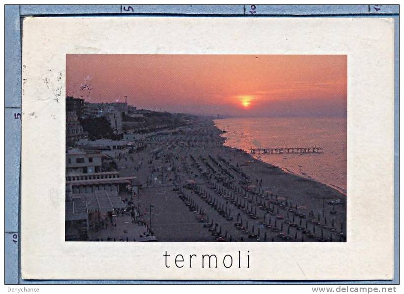 U63 CAMPOBASSO  TERMOLI SPIAGGIA DI TRAMONTO - Campobasso