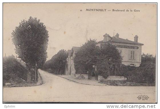 MONTSOULT - Boulevard De La Gare - ELD 4 - Montsoult