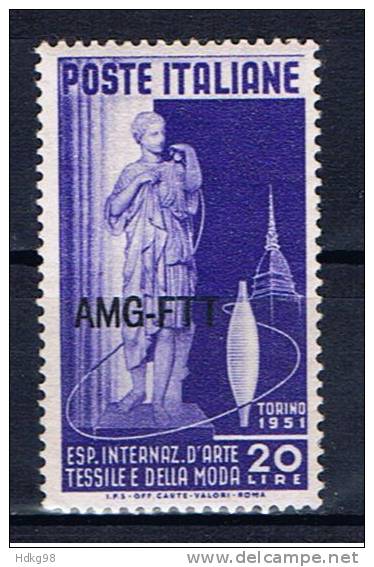 I+ Triest A 1951 Mi 145 Mnh Textilausstellung - Ungebraucht