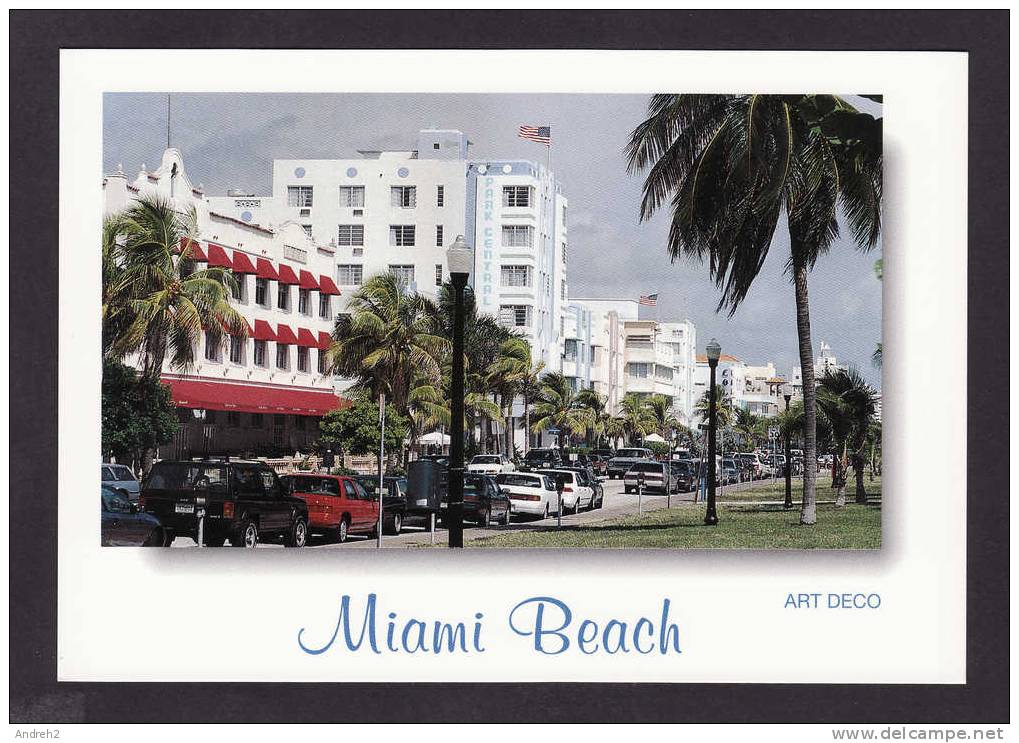 MIAMI BEACH FLORIDA - SOUTH BEACH - ART DECO DISTRICT - BY ASTRAL GRAPHICS - Miami Beach