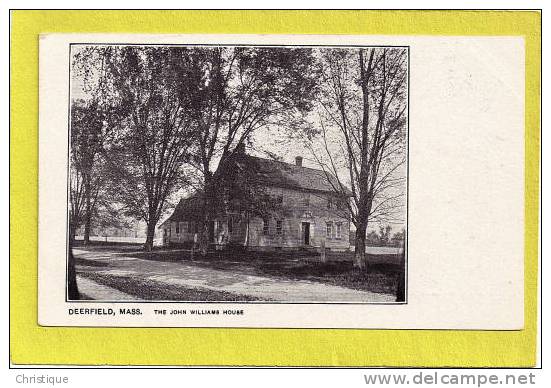 The John Williams House, Deerfield, MA.  1900s - Other & Unclassified