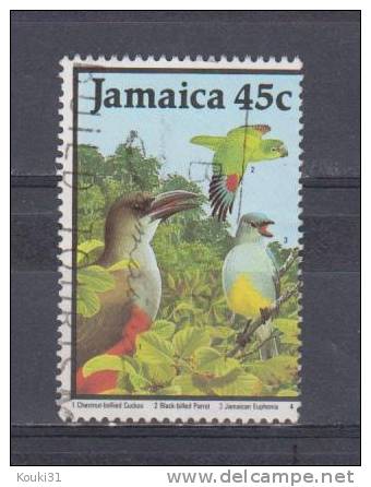 Jamaïque YT 699 Obl : Oiseaux De Jamaïque - 1988 - Perroquets & Tropicaux