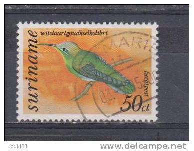 Surinam YT PA 63 Obl : Colibri - Colibrì