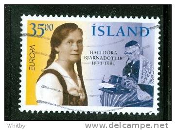 Iceland 1996 35k Halldora Bjarnadottir #818 - Usati