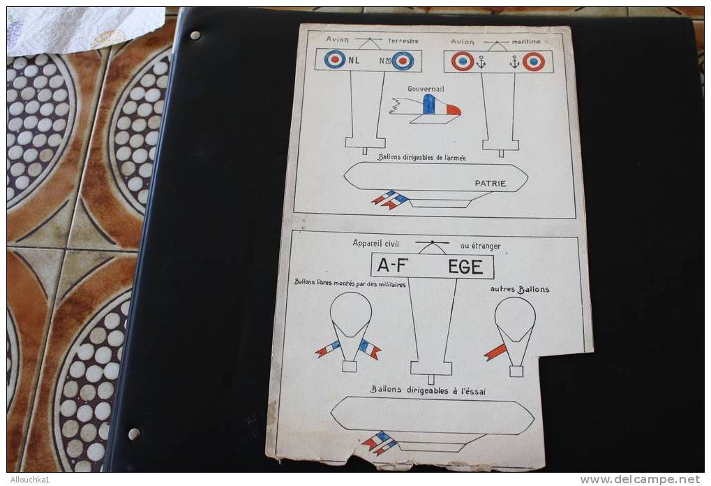 BALLON DIRIGEABLE DE L'ARMEE LIBRES MONTES PAR MILITAIRES MODELE POUR DECOUPE OU DECORATION AVIONS TERRESTRE MARITIME - Autres & Non Classés