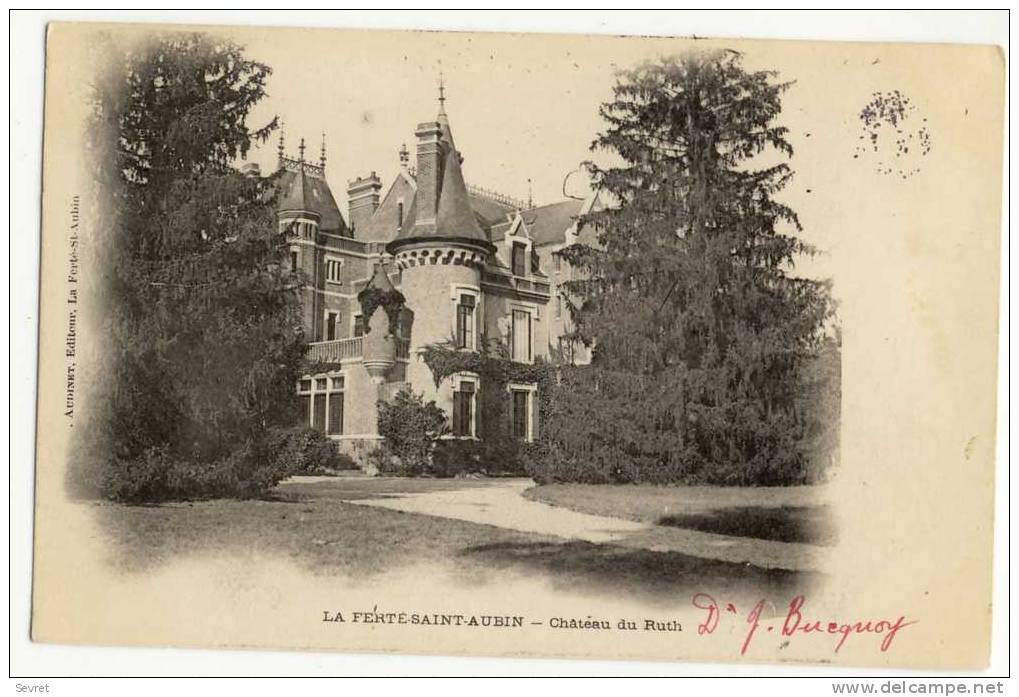 LA FERTE SAINT AUBIN. - Château Du Ruth - La Ferte Saint Aubin