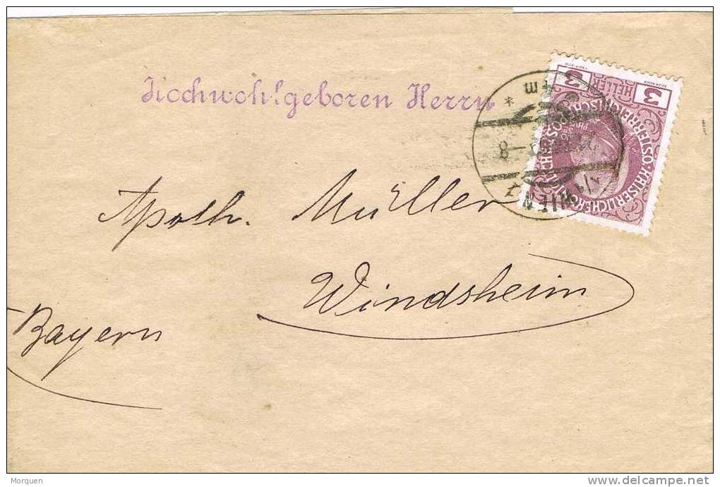 Faja Publicacion WIEN (Austria) 1901 - Briefe U. Dokumente