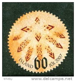 Iceland 2007 60k Christmas Pie - Used Stamps