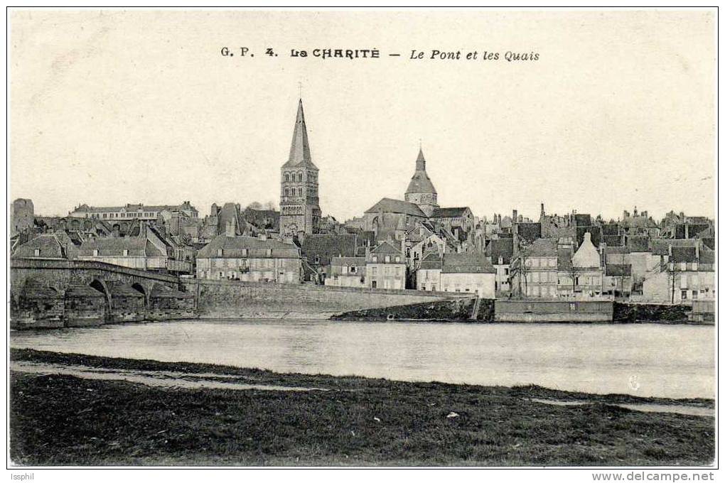 La Charité - Le Pont Et Les Quais - La Charité Sur Loire