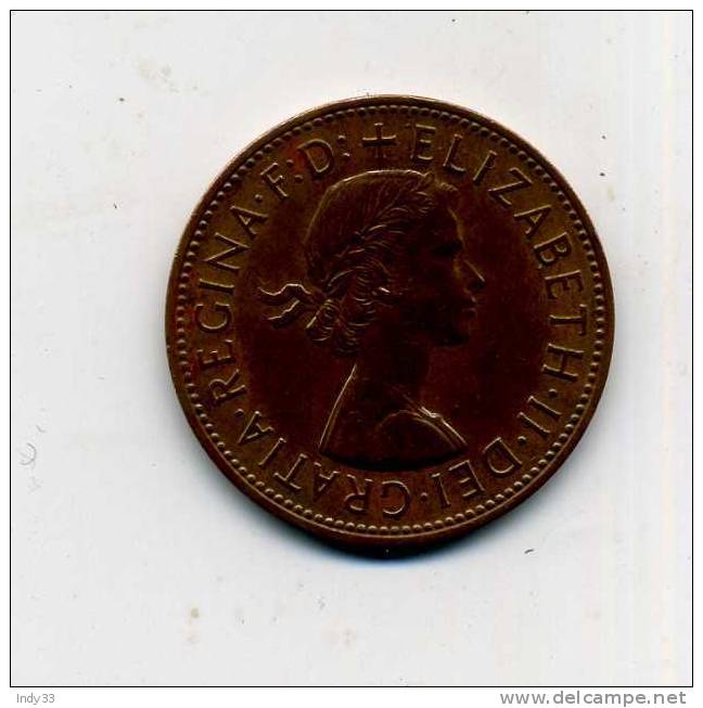 - MONNAIE GRANDE-BRETAGNE . 1 P. 1967 - D. 1 Penny