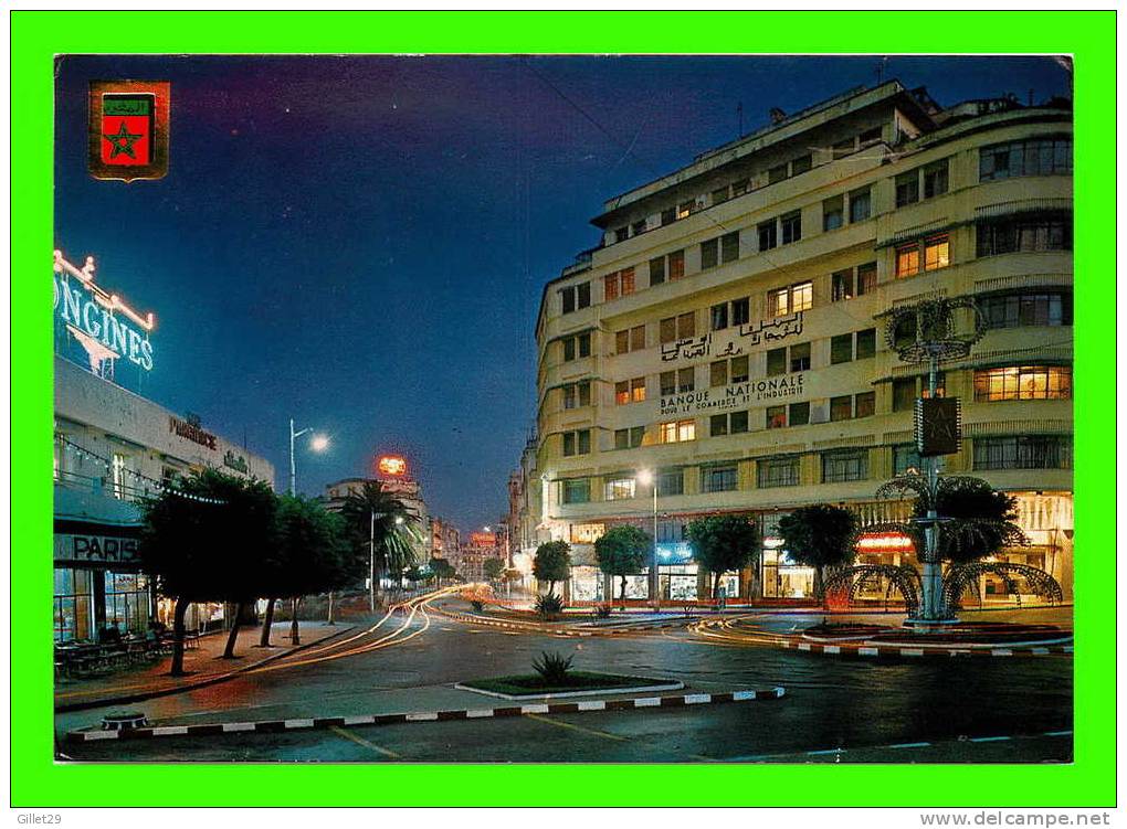 TANGER, MAROC - LOT No 007 - 5 CARTES - MARCHÉ - PLACE DE FRANCE - PALAIS DES SULTANS - PLAGE -HOTEL EL MINZAH - - Tanger
