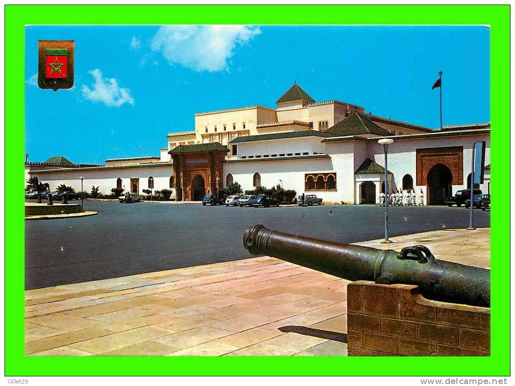 RABAT, MAROC - LOT No 010 - 5 CARTES - PALAIS ROYAL - CHELLAH - CASBAH DES OUDAIAS - TOUR-HAASAN - AVE DE TÉMARA - - Rabat