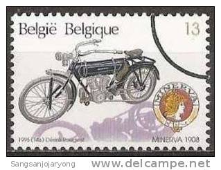 Specimen, Belgium Sc1594 Classic Motorcycle, Minerva. - Motorräder