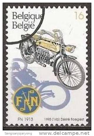 Specimen, Belgium Sc1595 Classic Motorcycle, FN. - Motorbikes