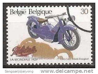 Specimen, Belgium Sc1596 Classic Motorcycle, Mondiale. - Motorbikes
