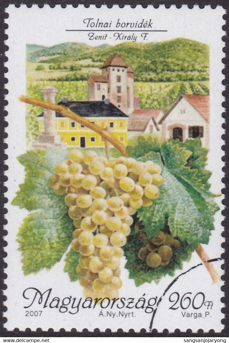 Specimen, Hungary Sc4039 Zenit Grapes, Wine Production, Tolna Region - Wines & Alcohols