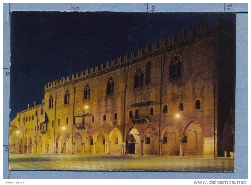 U406 MANTOVA PALAZZO DUCALE  NOTTE VG - Mantova