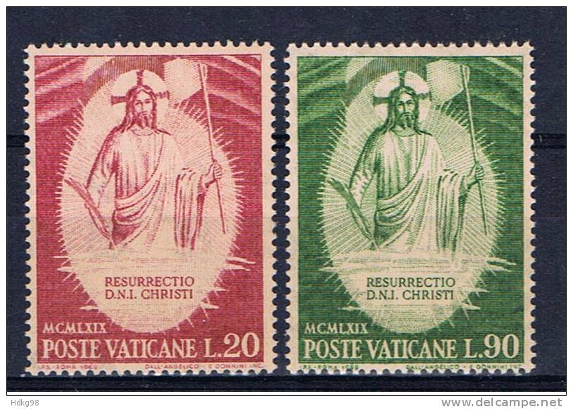 V+ Vatikan 1969 Mi 544-46 Mnh - Unused Stamps