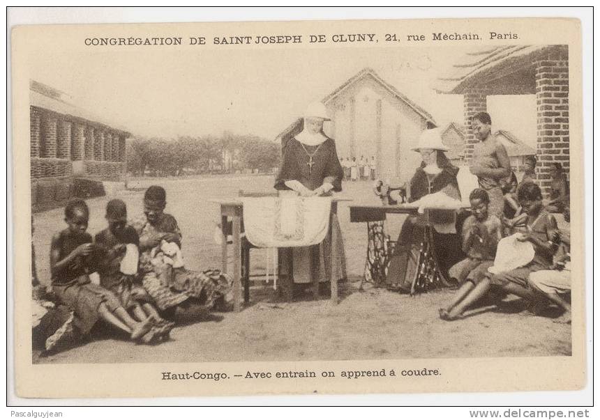 CPA CONGO FRANCAIS - CONGREGATION DE SAINT JOSEPH DE CLUNY - Autres & Non Classés