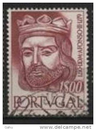 Portugal ; 1955 ; Yval ; N° Y: 821; Ob ; " Alphonse III  " Cote Y : 0.45 E. - Used Stamps