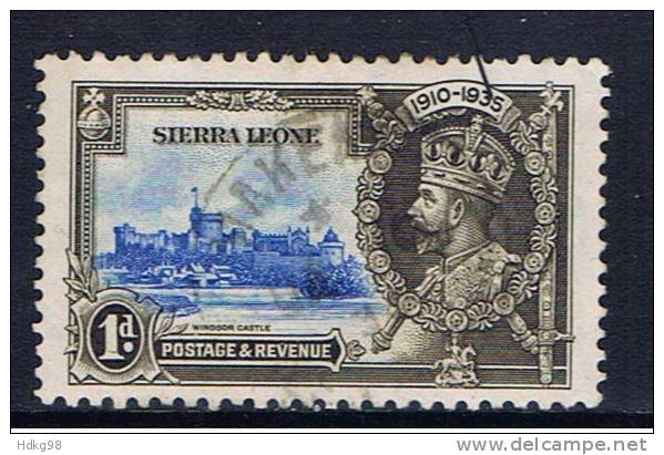 WAL+ Sierra Leone 1935 Mi 144 Jubiläum - Sierra Leone (...-1960)