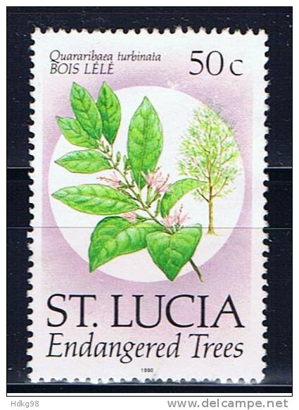 WL+ St. Lucia 1990 Mi 965 - St.Lucia (1979-...)