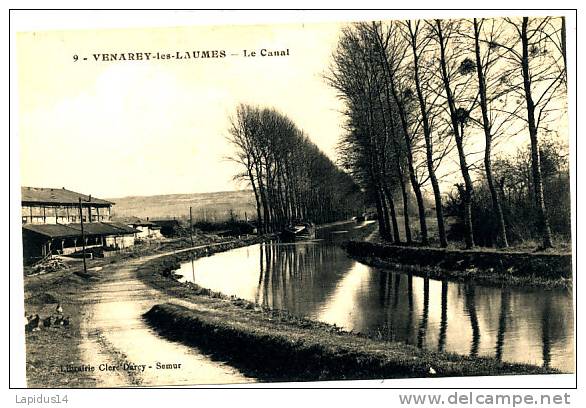 R 897 / CPA    VENARREY LES LAUMES    (21)    LE CANAL - Venarey Les Laumes