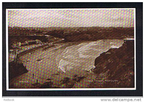 Early Postcard Towan Beach Newquay Cornwall - Ref 518 - Newquay